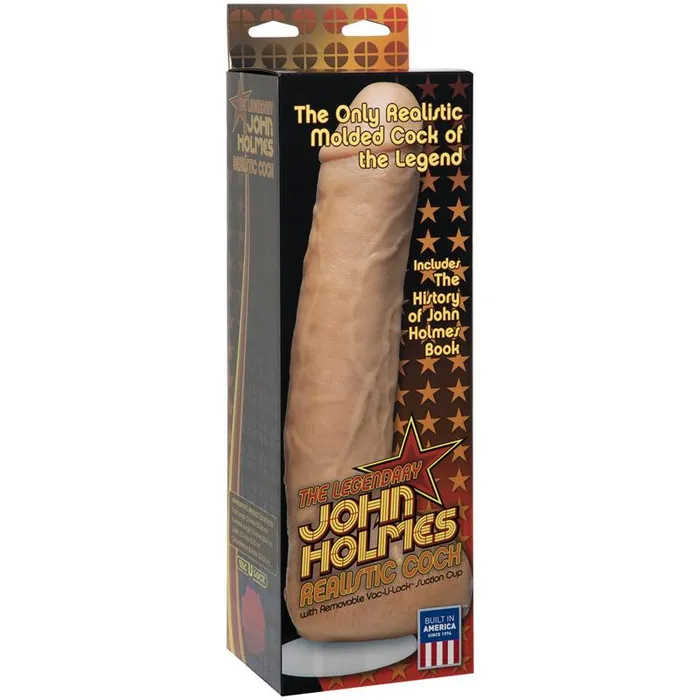 Doc Johnson Dildos John Holmes Realistic Cock VacULock