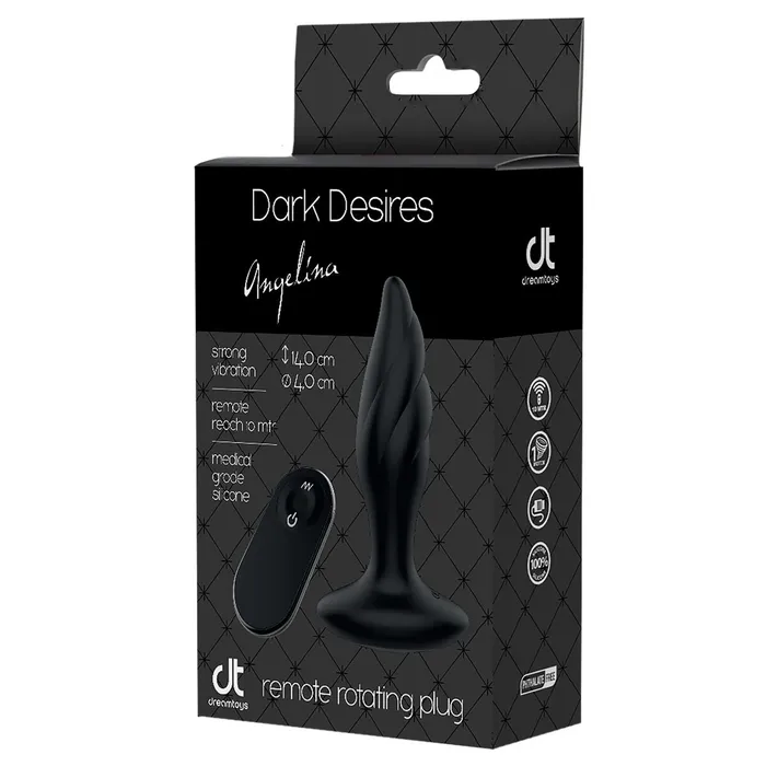 Dream Toys Anal | Plug Anale Dream Toys DARK DESIRES ANGELINA Nero Dream Toys Anal | Plug Anale Dream Toys DARK DESIRES ANGELINA Nero
