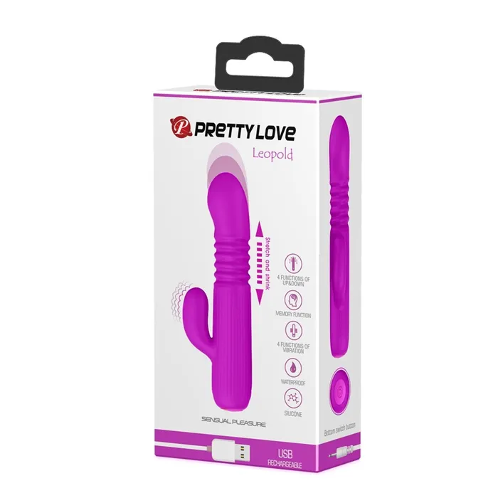 Leopold Vibratore Rabbit Up & Down | Pretty Love Vibrators