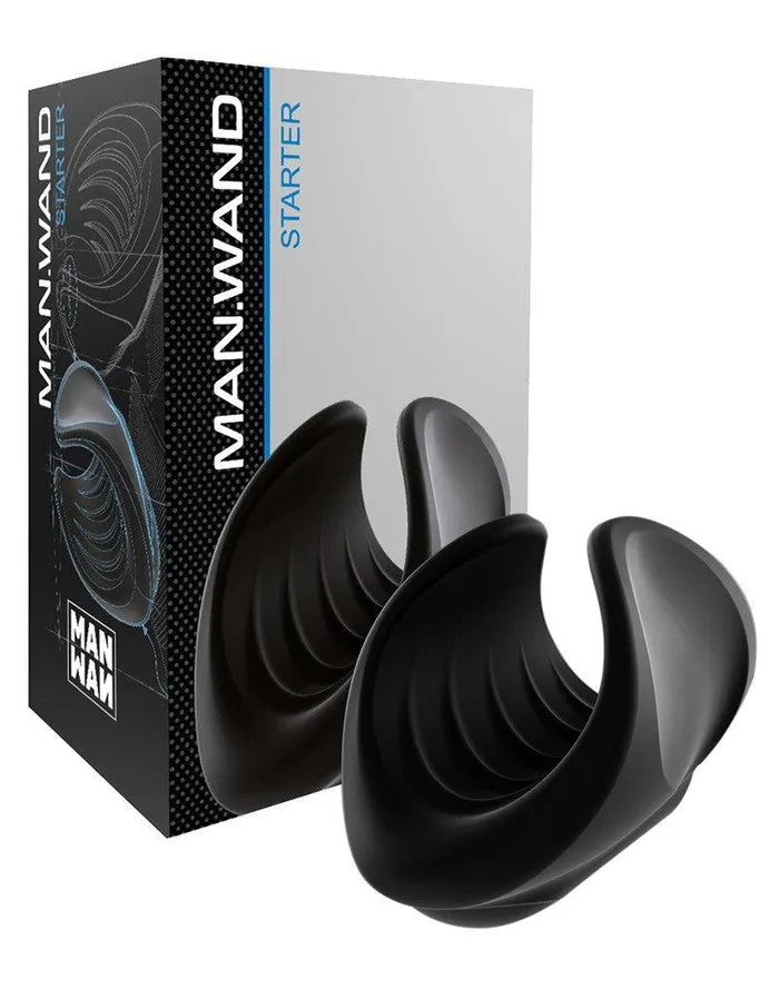 ManWand Starter Masturbator Zwart ManWan Male Sex Toys