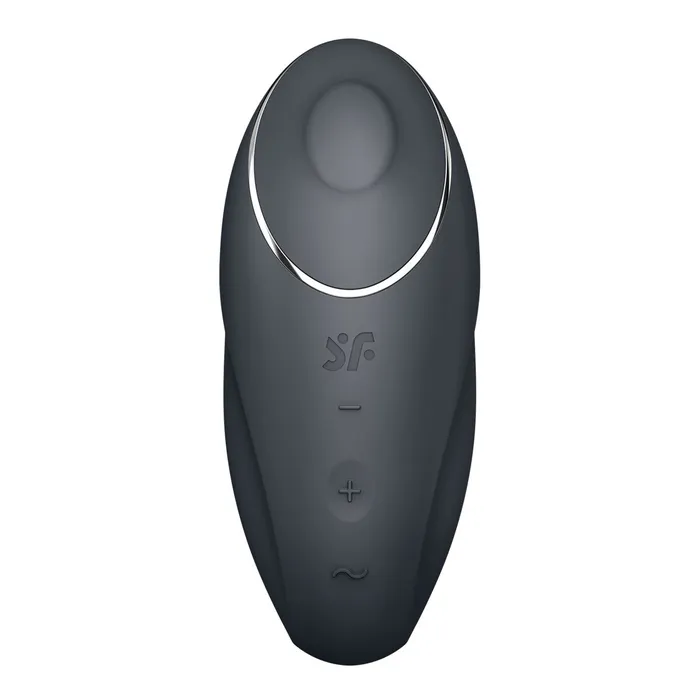 Massaggiatore Satisfyer Tap & Climax Grigio | Satisfyer Vibrators Massaggiatore Satisfyer Tap & Climax Grigio | Satisfyer Vibrators