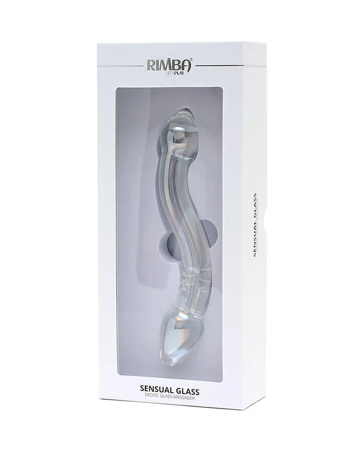 Rimba Dildos | Rimba - Sensual Glass - Glazen Dildo Valeria - Transparant