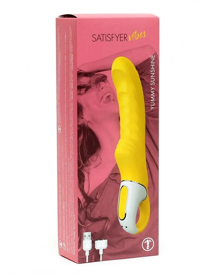 Satisfyer Vibrators | Satisfyer - Yummy Sunshine - Vibrator - Geel Satisfyer Vibrators | Satisfyer - Yummy Sunshine - Vibrator - Geel