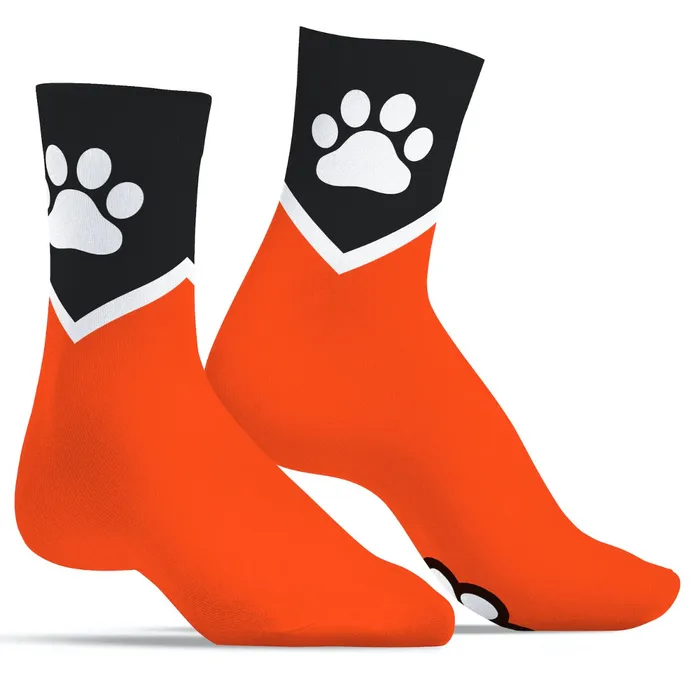 SneakXX Sneaker Sokken PAW Neon Oranje SneakXX Dildos