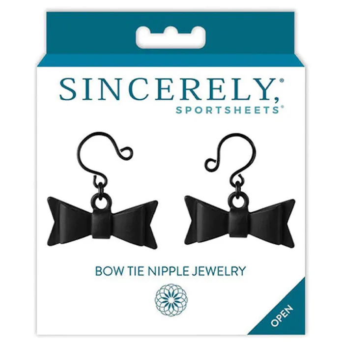 Sportsheets Nipple Clitoral Toys Sincerely Bow Tie Nipple Jewelry