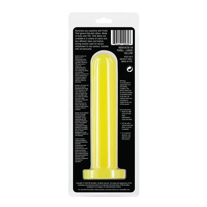 Vibratore NS Novelties Firefly Giallo | NS Novelties Vibrators Vibratore NS Novelties Firefly Giallo | NS Novelties Vibrators