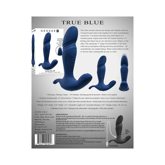 Vibrators | GenderX Gender X True Blue