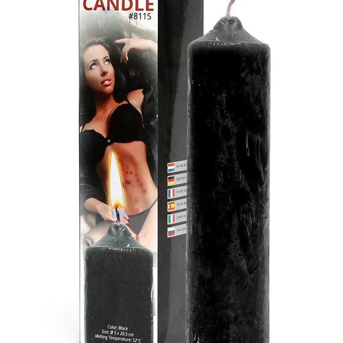 Vibrators Rimba Rimba BDSM Hot Wax Kaars Groot Zwart
