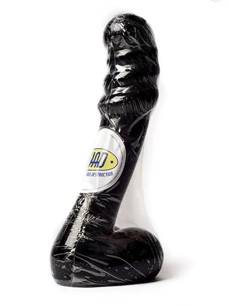 WAD Dildos | WAD - Dragon Head- Anaal Dildo - 31.5 cm - Zwart