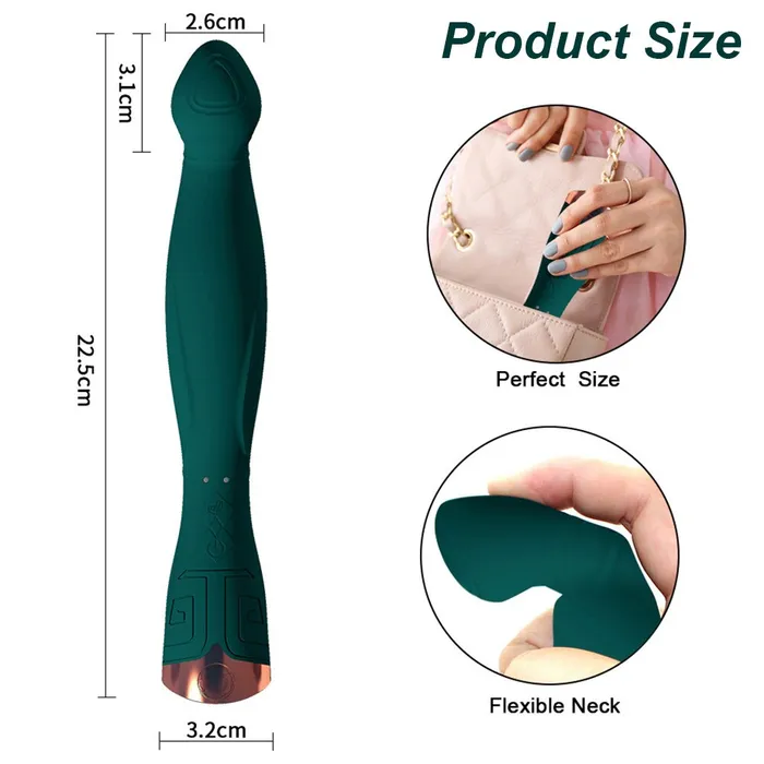 10 Vibration 3 Pummeling G-spot Clitoris Vagina Vibrator | Lusty Age Vibrators