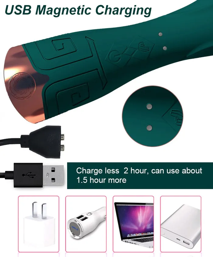 10 Vibration 3 Pummeling G-spot Clitoris Vagina Vibrator | Lusty Age Vibrators