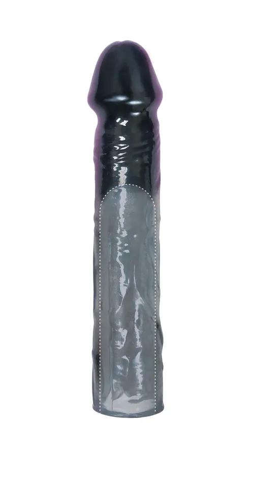 Anal Icon Brands The 9s Toppers Black Extender Sleeve