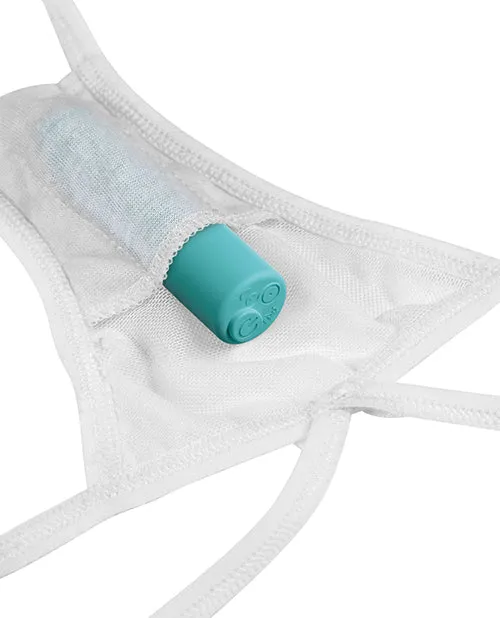 Anal | Pipedream Hookup Panties Remote Bow Tie G-String Stimulating Panties White Xl-XXL Anal | Pipedream Hookup Panties Remote Bow Tie G-String Stimulating Panties White Xl-XXL