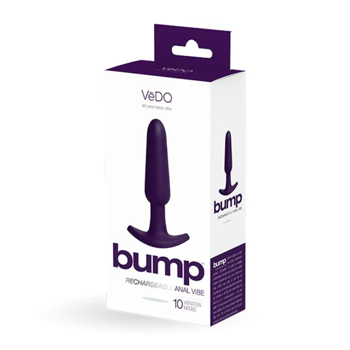 Anal VeDO Bump Rechargeable Anal Vibe Purple