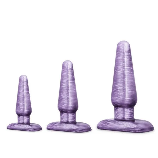 B Yours Anal Trainer Kit Purple Swirl | Blush Novelties Anal