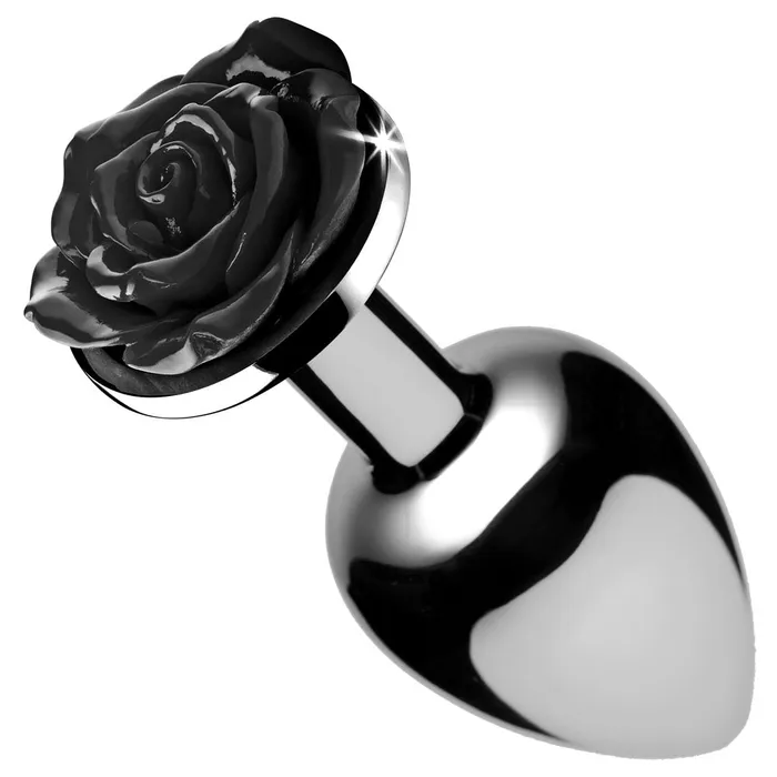 Black Rose Anal Plug Medium XR Brands Booty Sparks Anal