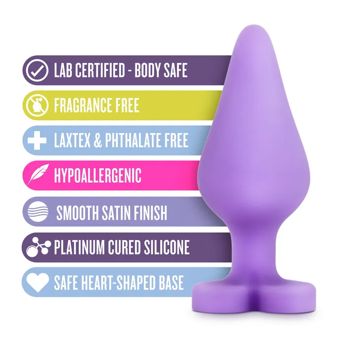 Blush Novelties Vibrators | Naughty Candy Heart - Purple - G-Spot Vibrator