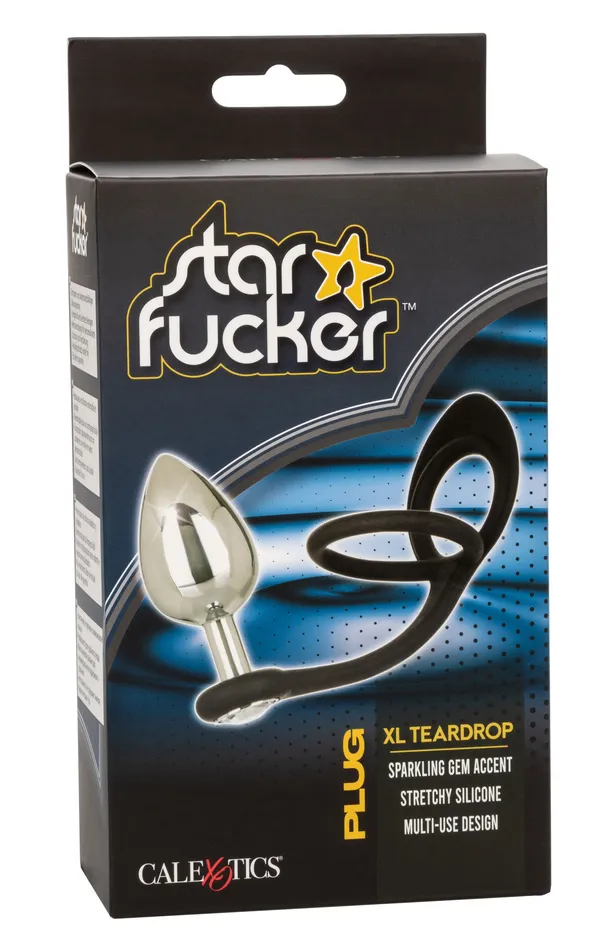 CalExotics Anal Star Fucker XL Teardrop Plug