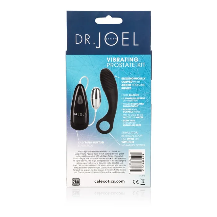 CalExotics Male Sex Toys Dr Joel Vibrating Prostate Kit