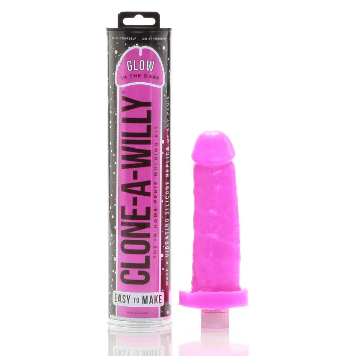 CloneaWilly CloneaWilly GlowintheDark Kit Pink Dildos