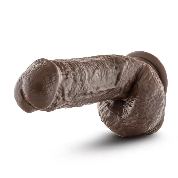 Dr. Skin - Mr. D - 8.5 Inch Dildo - Chocolate | Blush Novelties Dildos Dr. Skin - Mr. D - 8.5 Inch Dildo - Chocolate | Blush Novelties Dildos