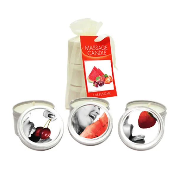 Edible Massage Candle Threesomehsck200 Earthly Body Couples