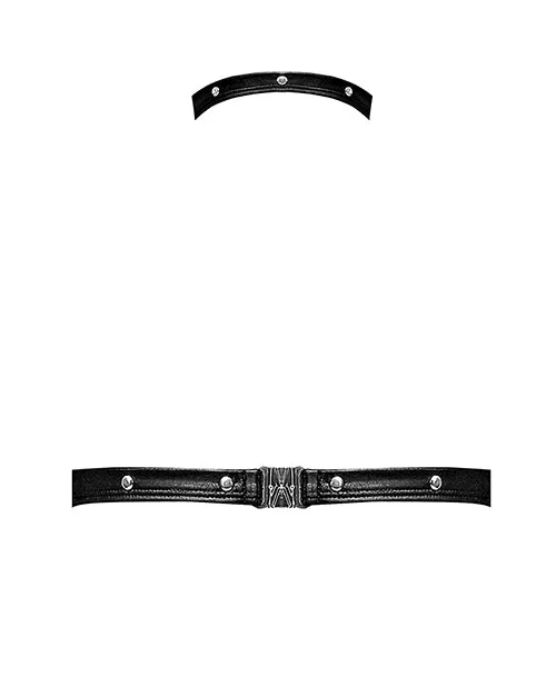 Female Sex Toys | Lust Seducer Strappy Cupless & Crotchless G-string Teddy Black - Comme Ci Comme Ca