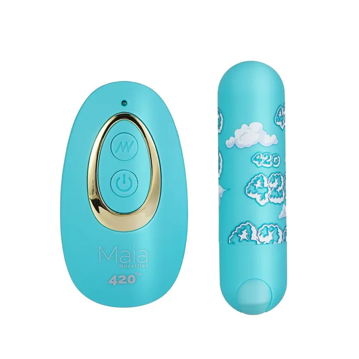Female Sex Toys Maia Toys Jessi 420 Sky Remote Mini Bullet Vibrator