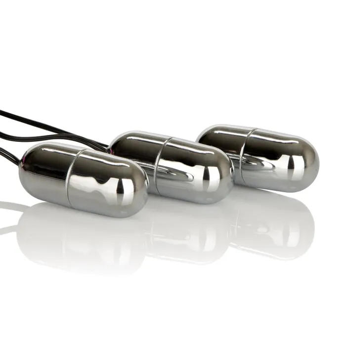 Female Sex Toys | Power Play Triple Silver Bullet - CalExotics Female Sex Toys | Power Play Triple Silver Bullet - CalExotics