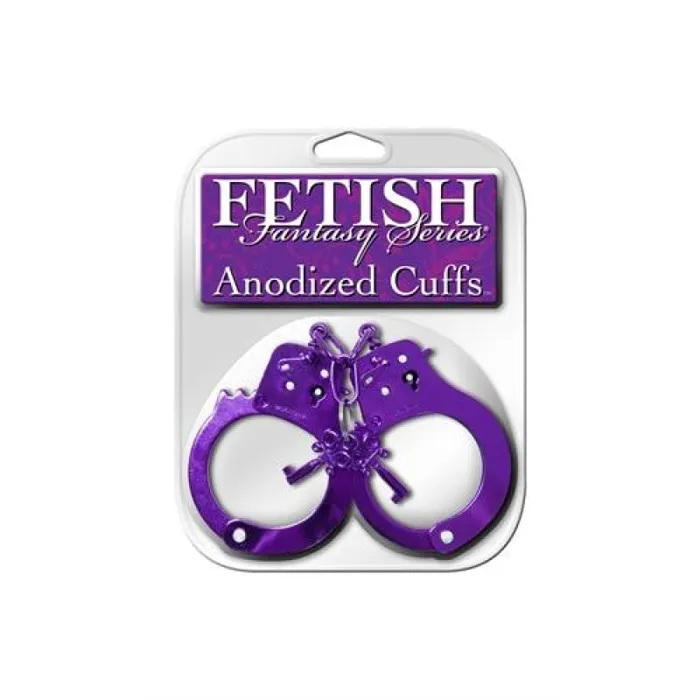 Fetish Fantasy Anodized Cuffs Purple Pipedream Couples
