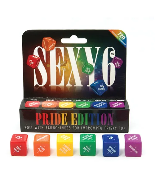 Games | Creative Conceptions Sexy 6 Dice Game - Pride Edition