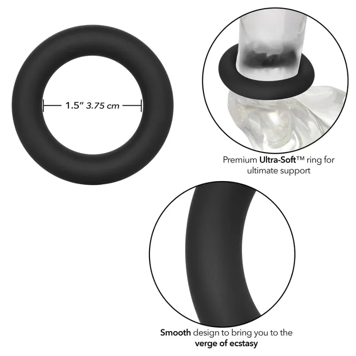 Link Up Ultra-Soft Verge - Black | Calexotics Anal