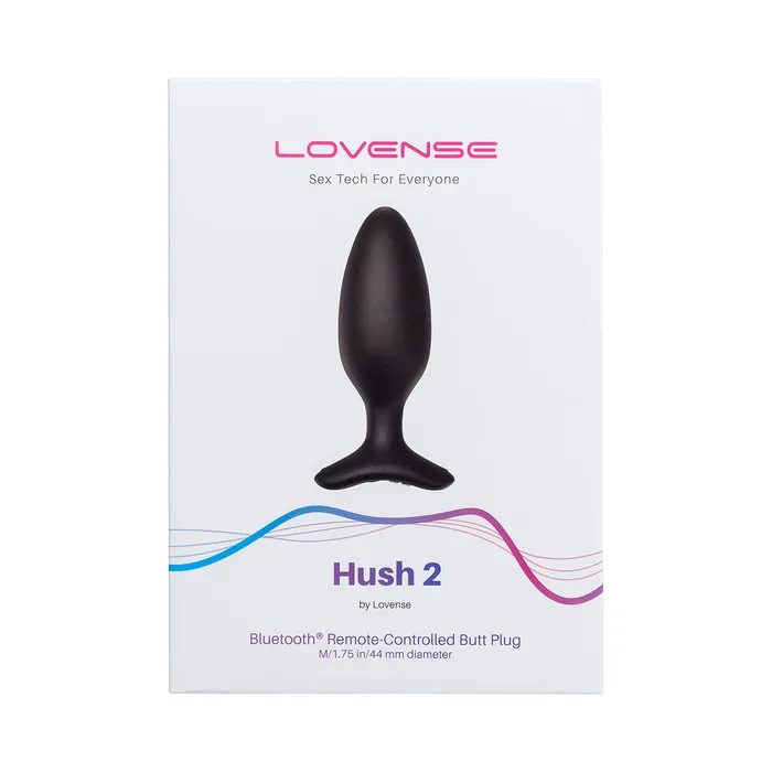 LOVENSE Anal | LOVENSE Hush 2 Butt Plug - Black