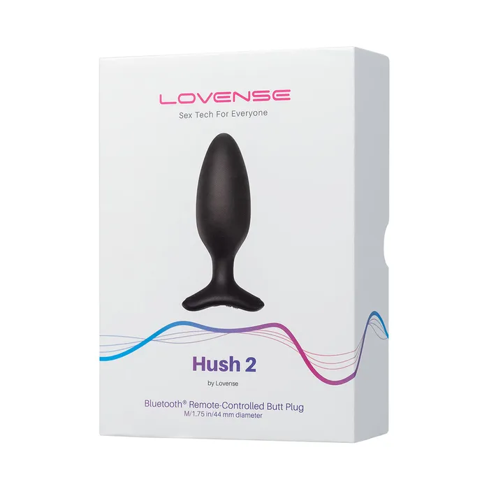 LOVENSE Anal | LOVENSE Hush 2 Butt Plug - Black
