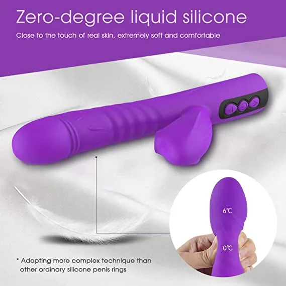 Lusty Age Female Sex Toys | Thrusting Rabbit Vibrator Suction Vibrator for Women