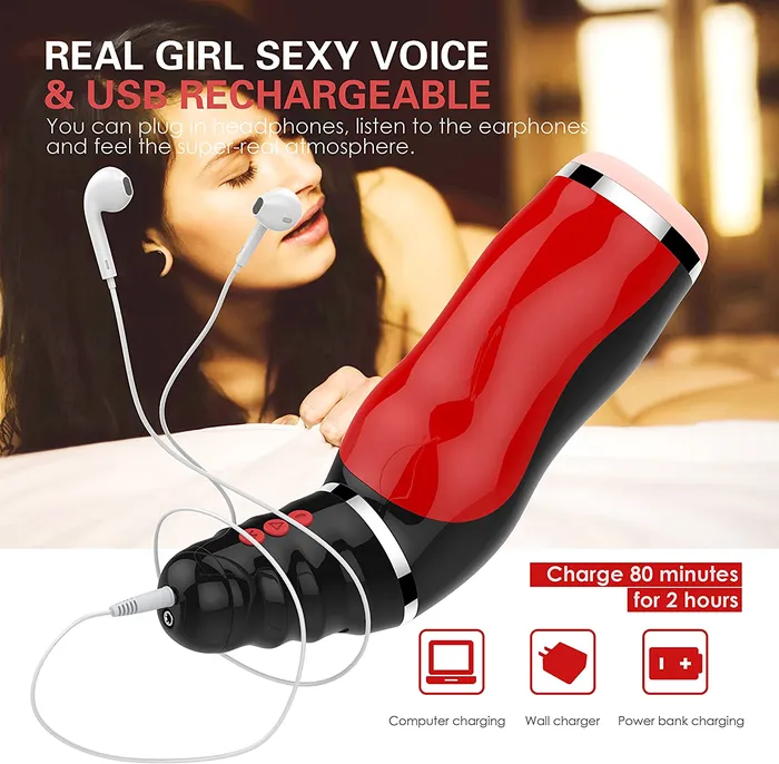 Lusty Age Male Sex Toys | Deep Throat Clip Suction Blowjob Male Masturbation Cup