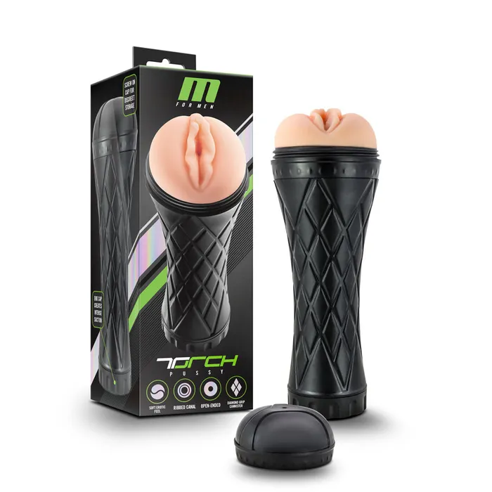 M for Men - the Torch - Pussy - Vanilla | Blush Male Sex Toys