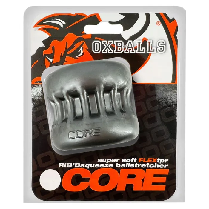 Male Sex Toys | Core Gripsqueeze Ballstretcher - Steel - Oxballs Male Sex Toys | Core Gripsqueeze Ballstretcher - Steel - Oxballs
