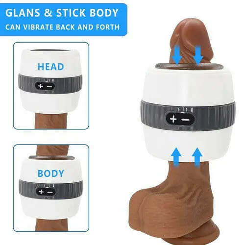 Male Sex Toys | Magic Masturbator Cup - 12 Speed Vibrations - Lusty Age