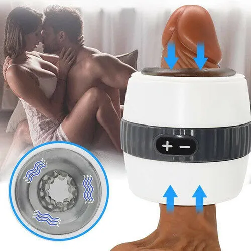 Male Sex Toys | Magic Masturbator Cup - 12 Speed Vibrations - Lusty Age