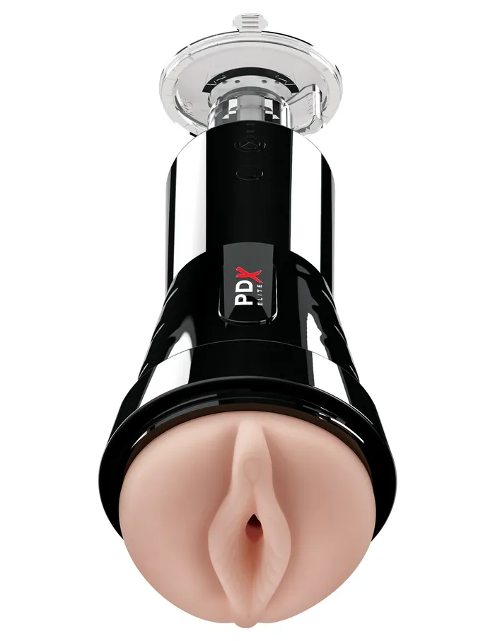 Male Sex Toys PDX Brands Pdx Elite Cock Compressor Vibrating Stroker