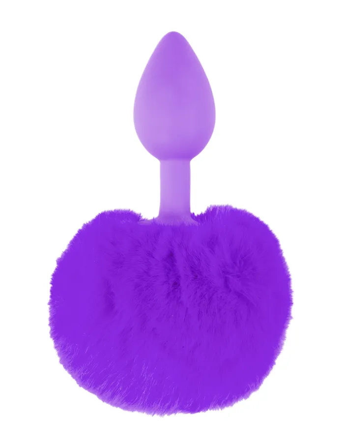 Neon Bunny Tail Purple Pipedream Vibrators