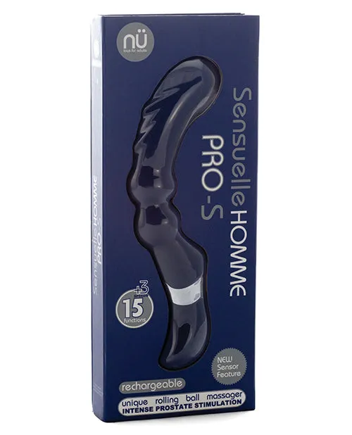 Nu Sensuelle Anal | Sensuelle Homme Pro-s Prostate Massager Navy Blue