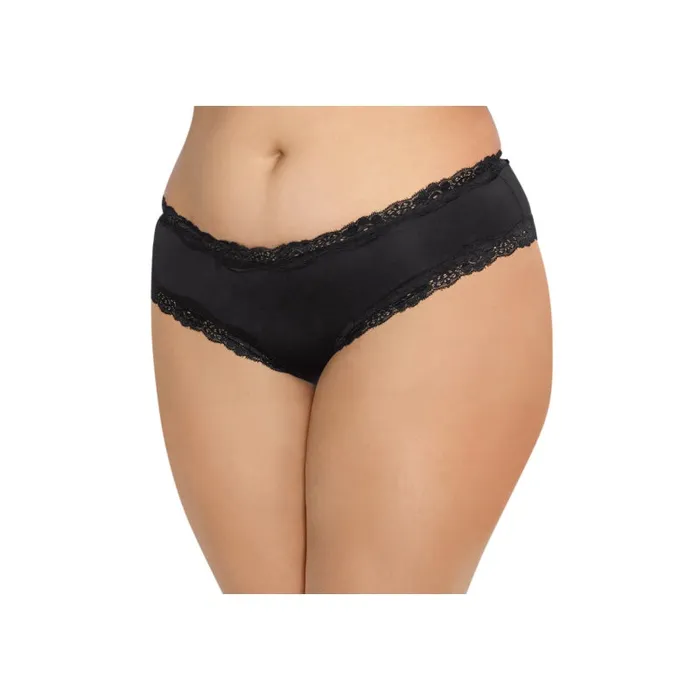 Open Back Panty 1x Black Dreamgirl Anal