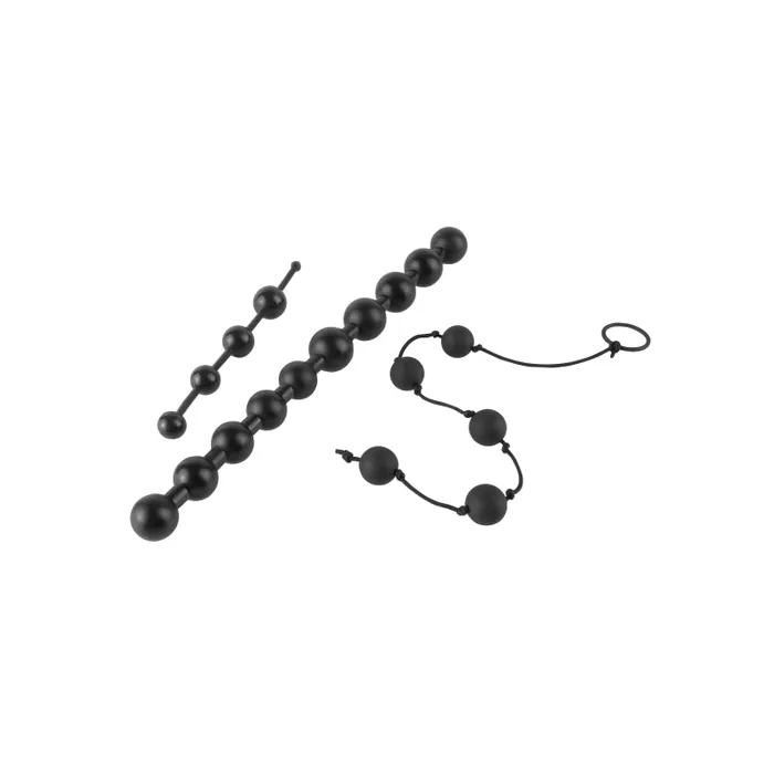 Pipedream Anal Fantasy Collection Beginners Bead Kit Black Anal