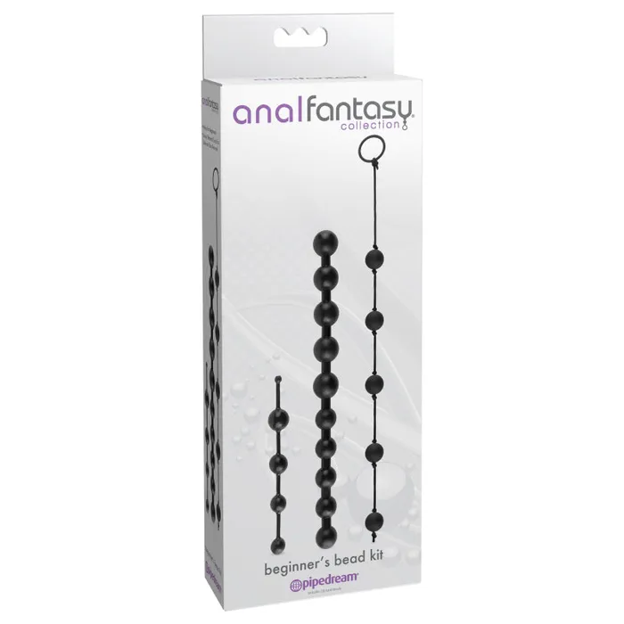 Pipedream Anal Fantasy Collection Beginners Bead Kit - Black | Anal Pipedream Anal Fantasy Collection Beginners Bead Kit - Black | Anal