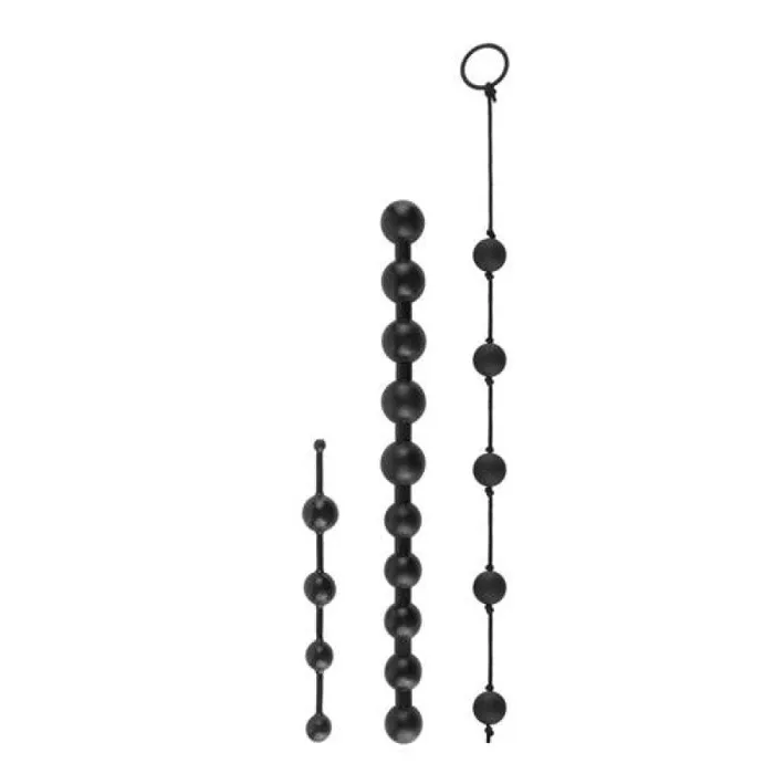 Pipedream Anal Fantasy Collection Beginners Bead Kit - Black | Anal Pipedream Anal Fantasy Collection Beginners Bead Kit - Black | Anal