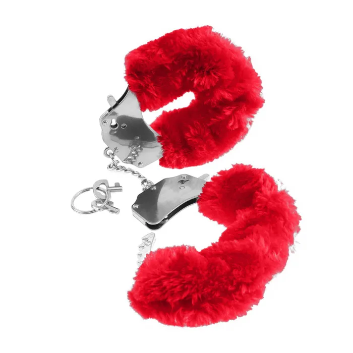 Pipedream Couples | Fetish Fantasy Series Furry Cuffs - Red
