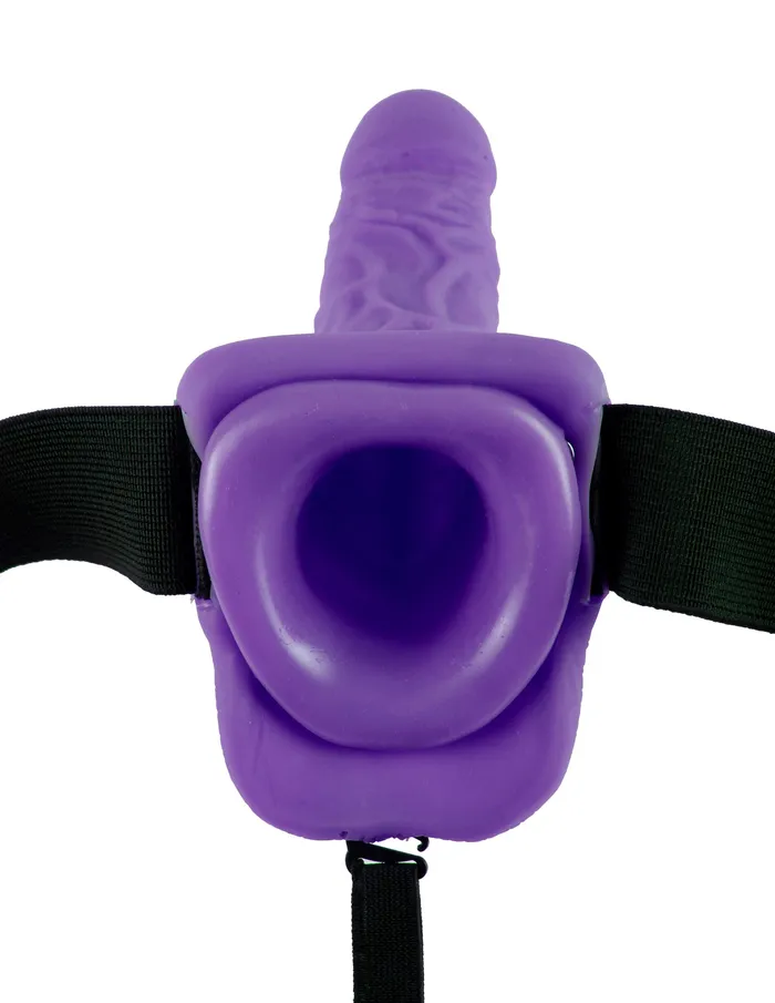 Pipedream Female Sex Toys | Fetish Fantasy 7 Vibrating Hollow Strap On W/balls