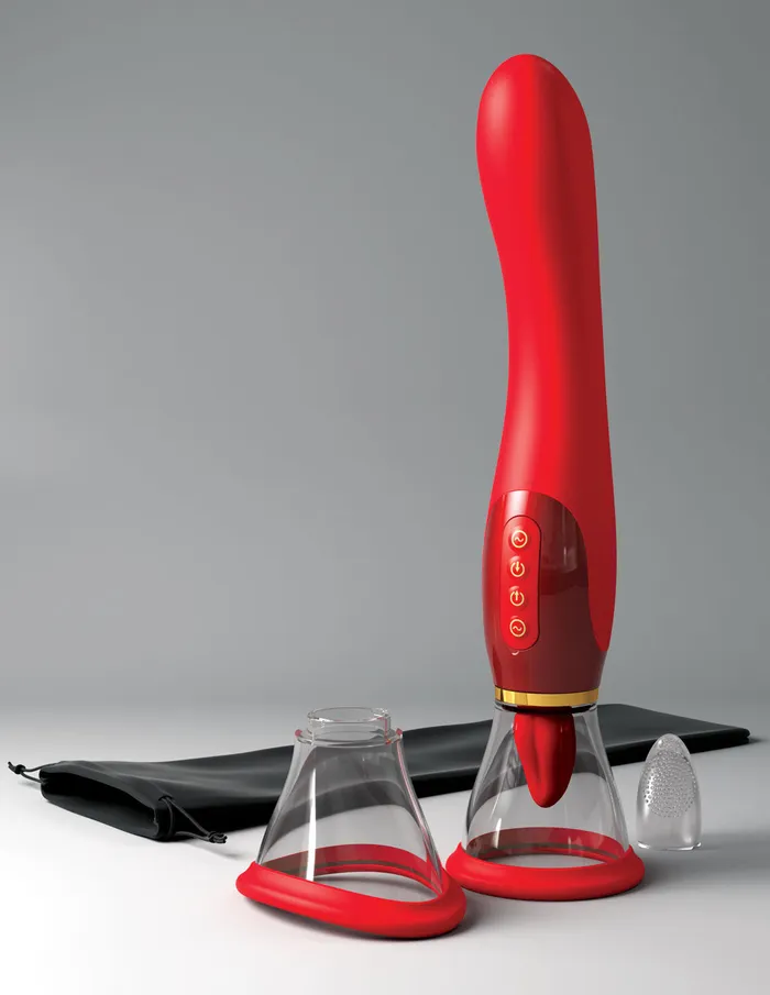 Pipedream Vibrators | Ultimate Pleasure 24K Gold Tongue Vibrator (Pipedream)